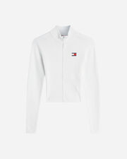 Full zip badge w - Bianco