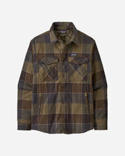 Lightweight insulated fjord flannel m - Verde