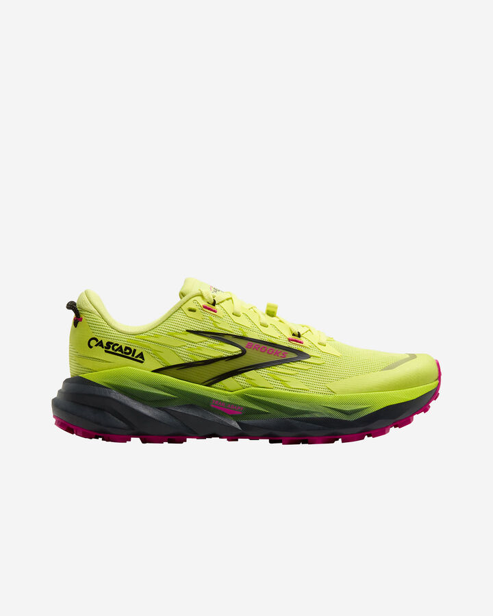 Scarpe trail - CASCADIA 19 W Giallo
