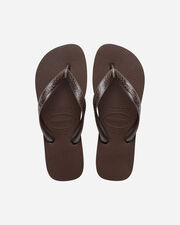 Top tiras w - Marrone