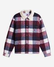 Trucker sherpa check m - Blu