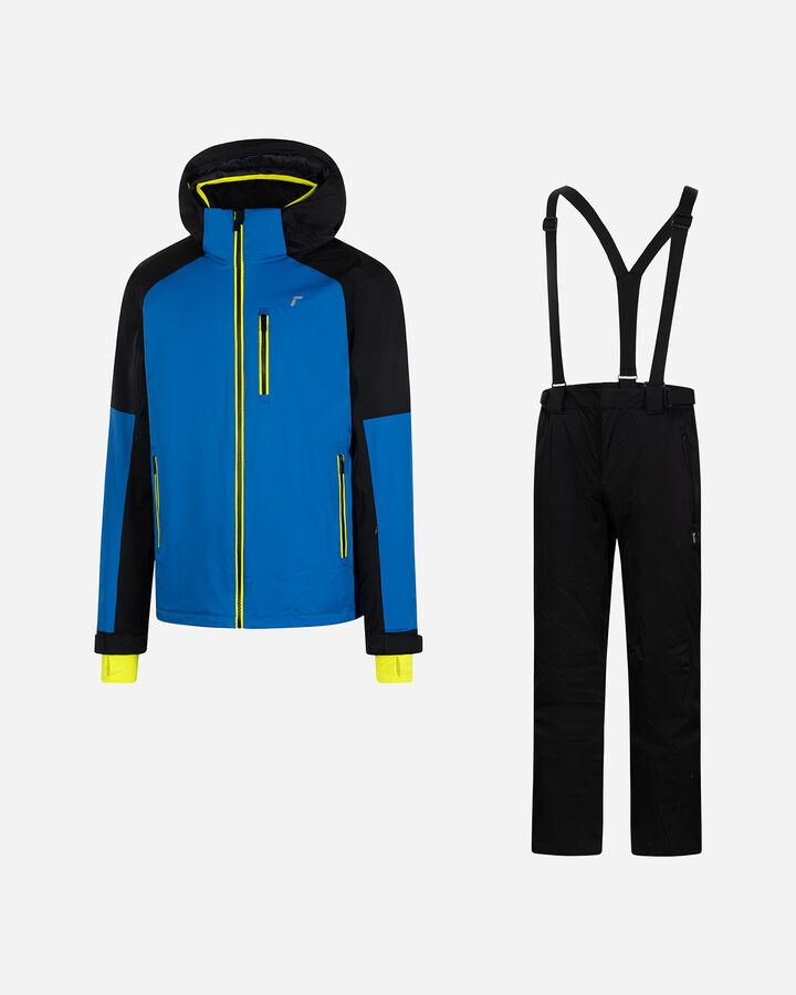 Tuta Da Sci Uomo E Donna 2 Pezzi – Giacca E Pantaloni Termici, Impermeabili E Antivento Per Neve E Attività Outdoor - copertina