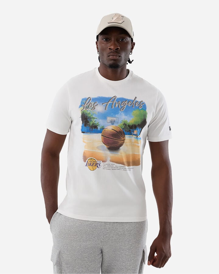 Los angeles lakers nba beach graphic m