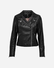 Gemma faux biker eco w - Nero