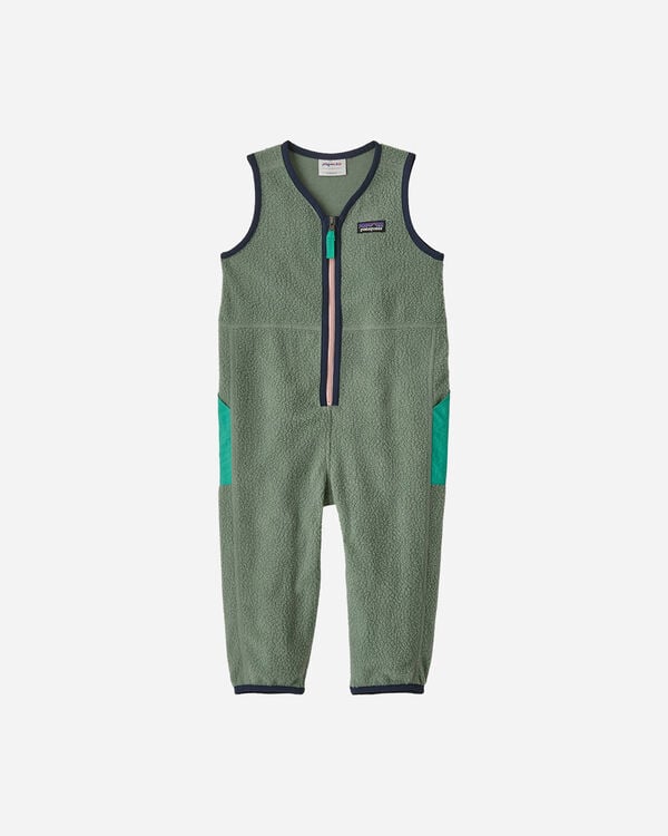 Shearling overalls jr