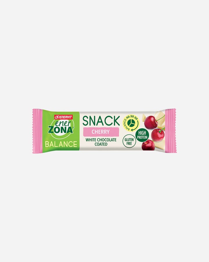 Enerzona snack cherry ciocc-bianco 