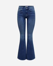 Reese flered w - Denim