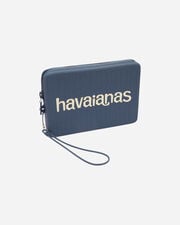 Mini bag logo w - Blu