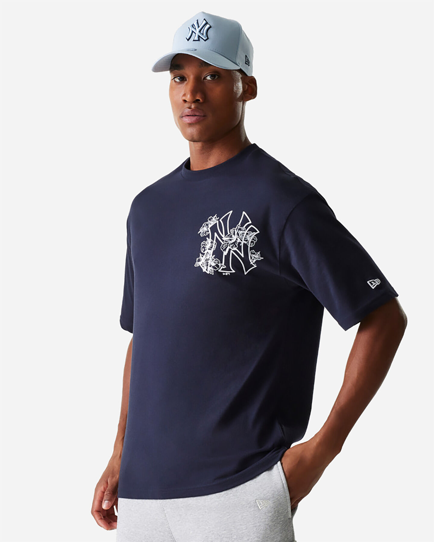 T-shirt New Era Mlb Floral New York Yankees M 60667724 | Cisalfa Sport