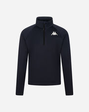 Half zip m - Blu