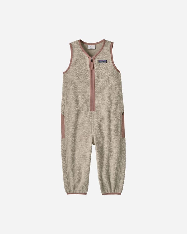 Shearling overalls jr