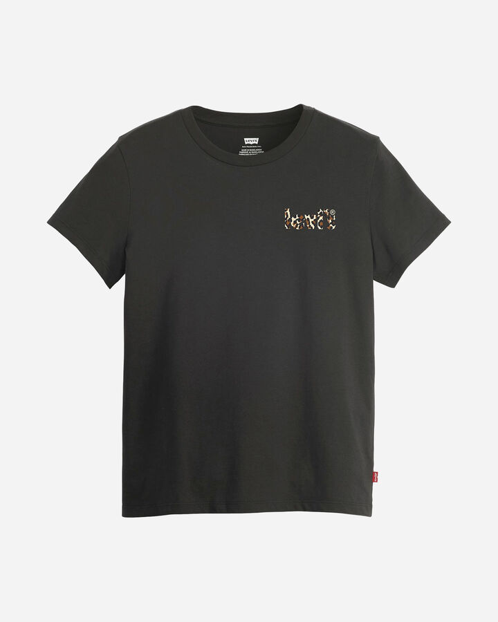 Logo chest leopard w