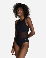 Mesh panels vent back w - Nero