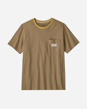 Hut tripper label pocket m - Beige