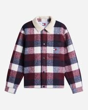 Trucker sherpa check m - Blu