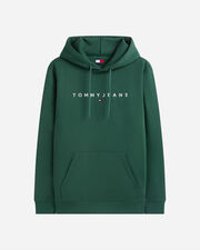 Linear logo fleece m - Verde