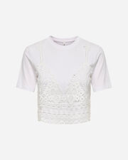 Betsy crop w - Bianco