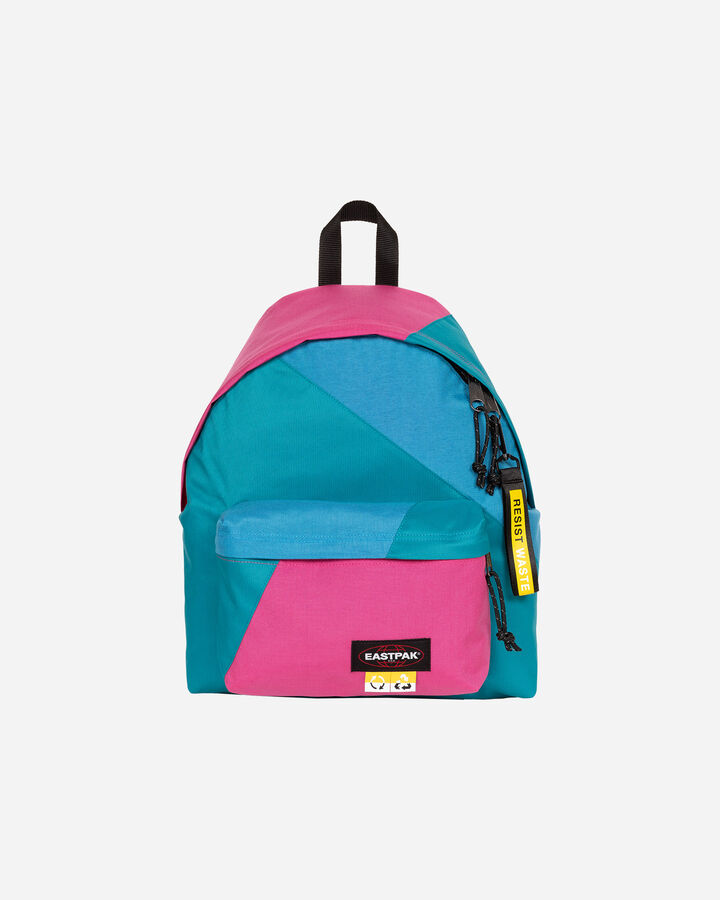 Eastpak Padded Pak'r Zaino Con Patch Fluorescenti – Chiusura A Cerniera, Design Ergonomico, Pulizia Con Panno Umido
