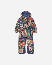 Snow pile one-piece jr - Blu