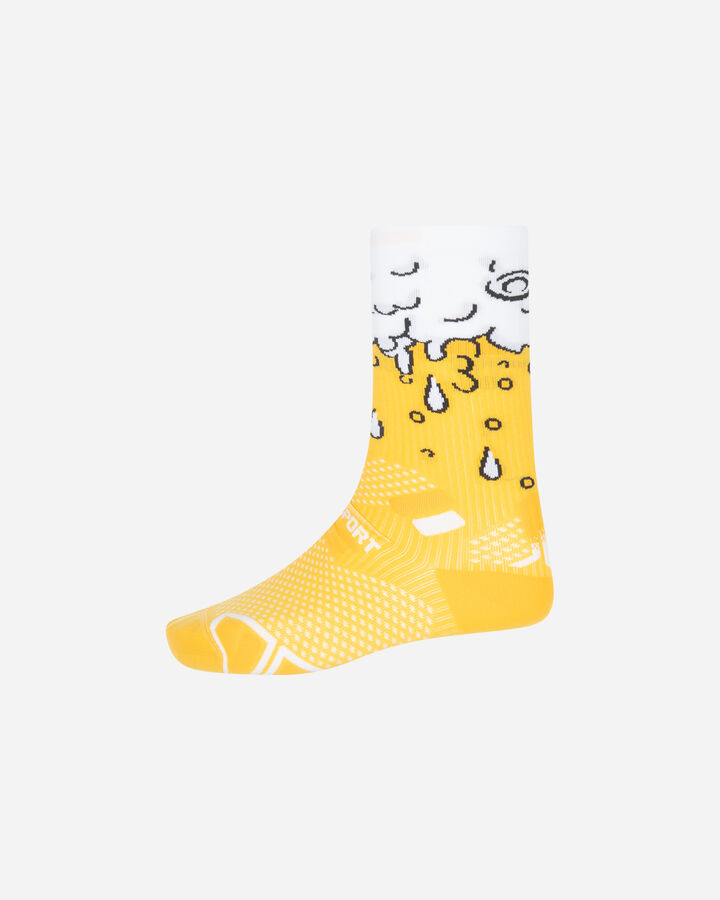 Calze running - BIRRA  Giallo