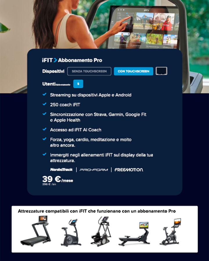 Abbonamento ifit one year pro 