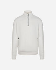 Mezza zip scuba piquet m - Beige