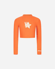 Crop costina jr - Rosso