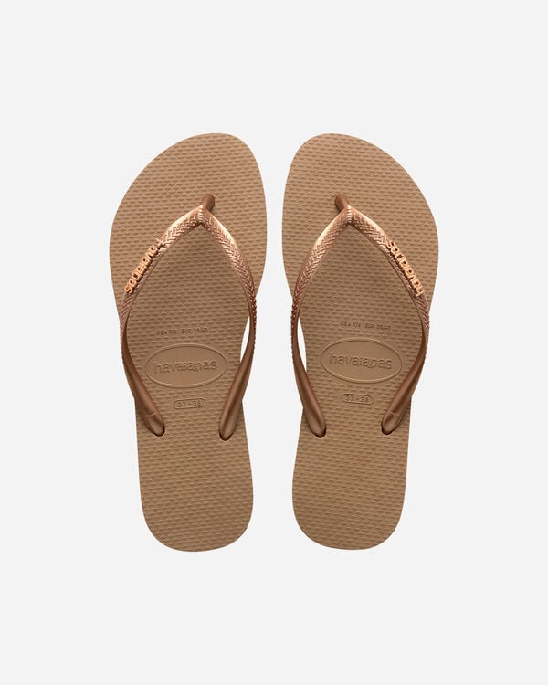 Slim logo metallic w