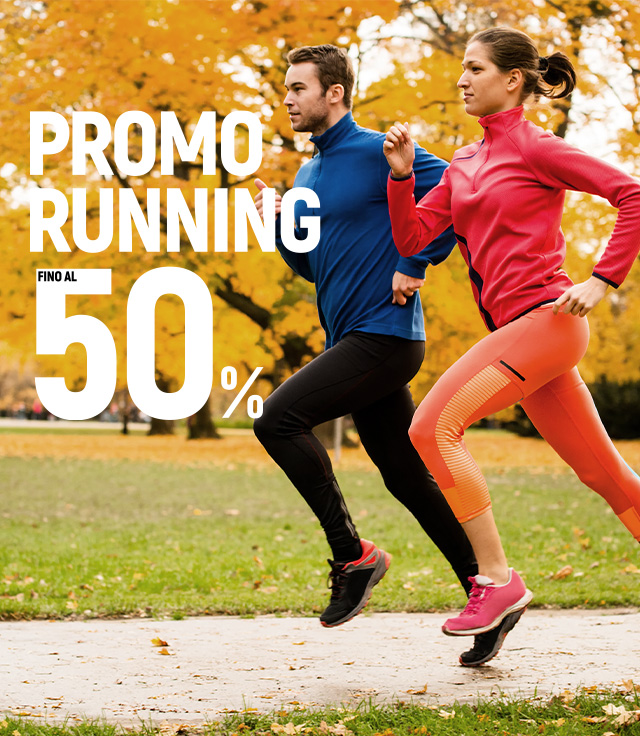 Promo Running: Sconti fino al 50%
