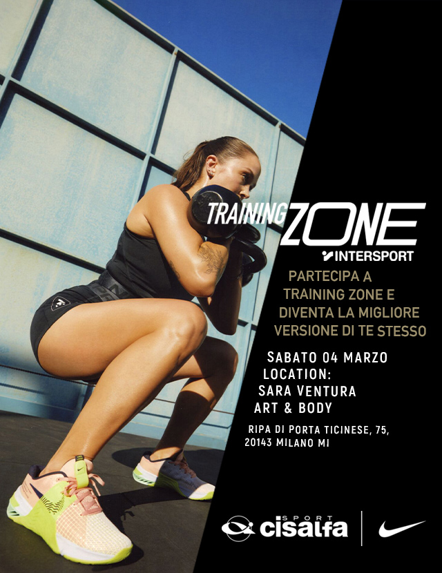 Nike Training Zone: Milano e Roma