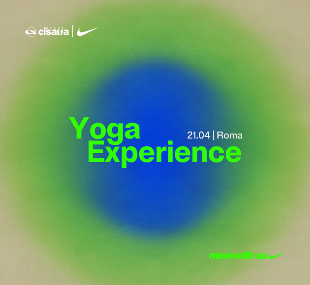Evento Nike Yoga Experience - Roma 21/04