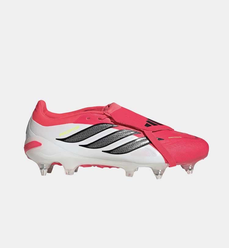 Scarpa calcio adidas Predator PRO bianca e rosa