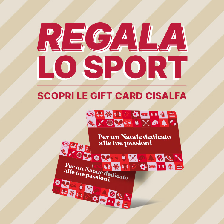 Per Natale regala la Gift Card di Cisalfa Sport