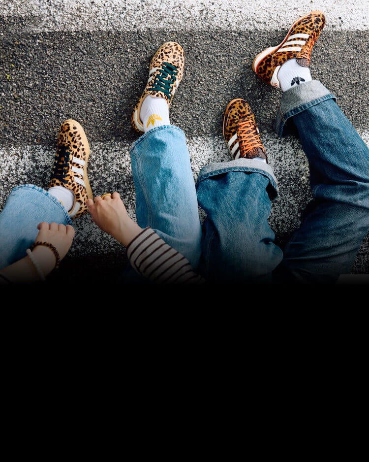 Sneakers adidas con stampa animalier