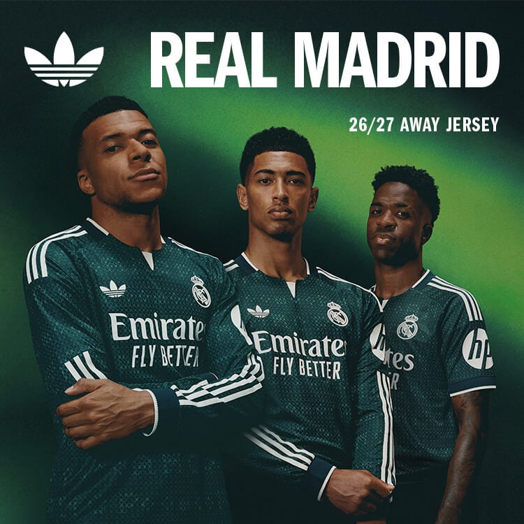 Maglia ufficiale adidas Real Madrid 26/27