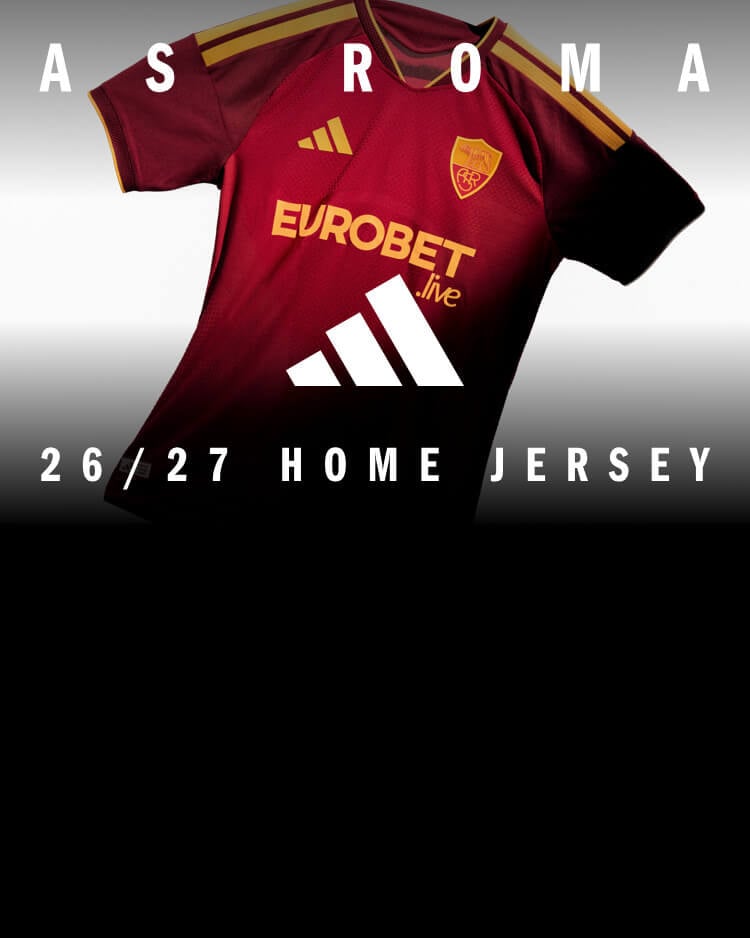 Maglia ufficiale adidas AS Roma Home Jersey 26/27