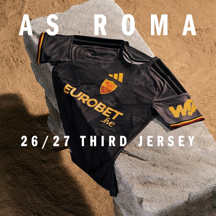 Maglia ufficiale adidas AS Roma Third Jersey 26/27