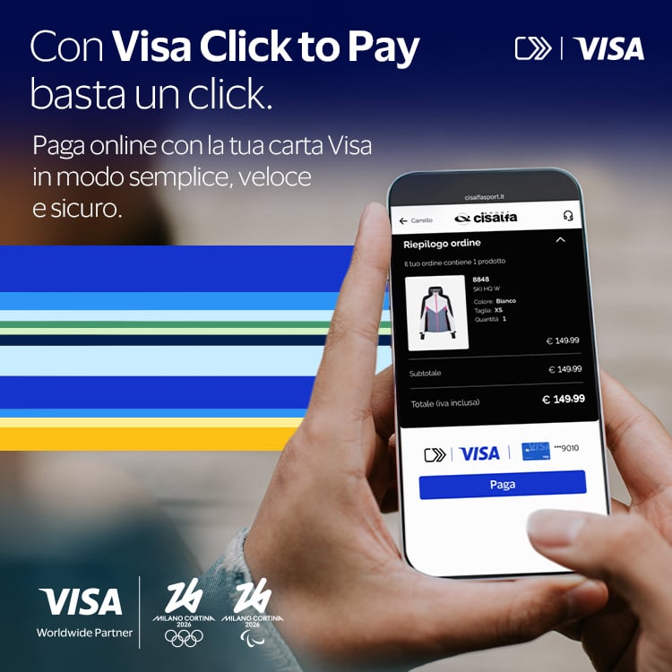 Paga online con la tua carta Visa in modo semplice, veloce e sicuro