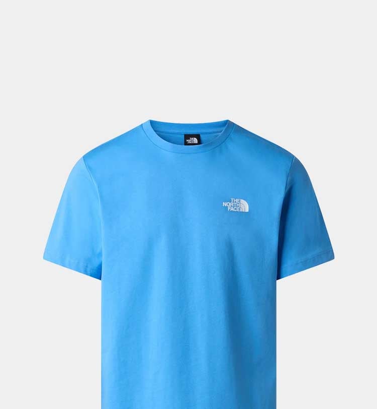 T-Shirt The North Face azzurra