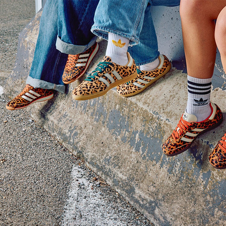 Sneakers adidas Samba e SL animalier