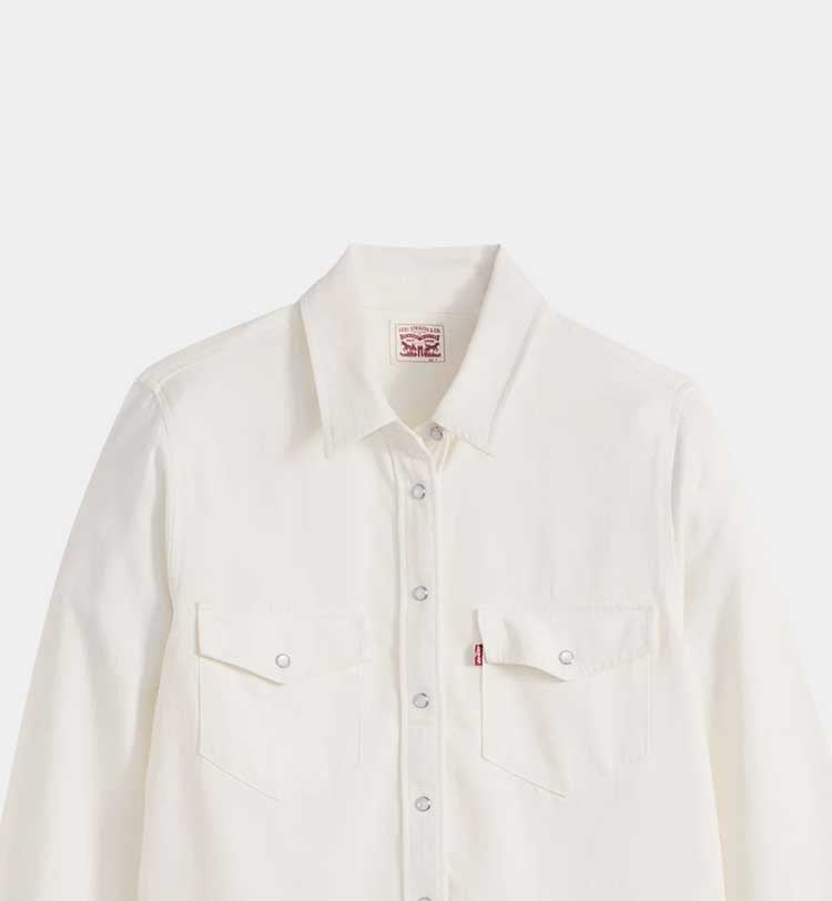 Camicia bianca Levi's da donna