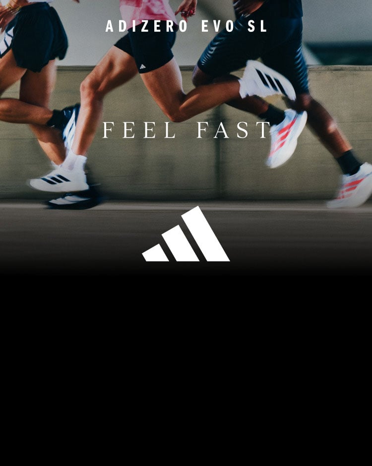 Persone che corrono con indosso le adidas Adizero Evo SL