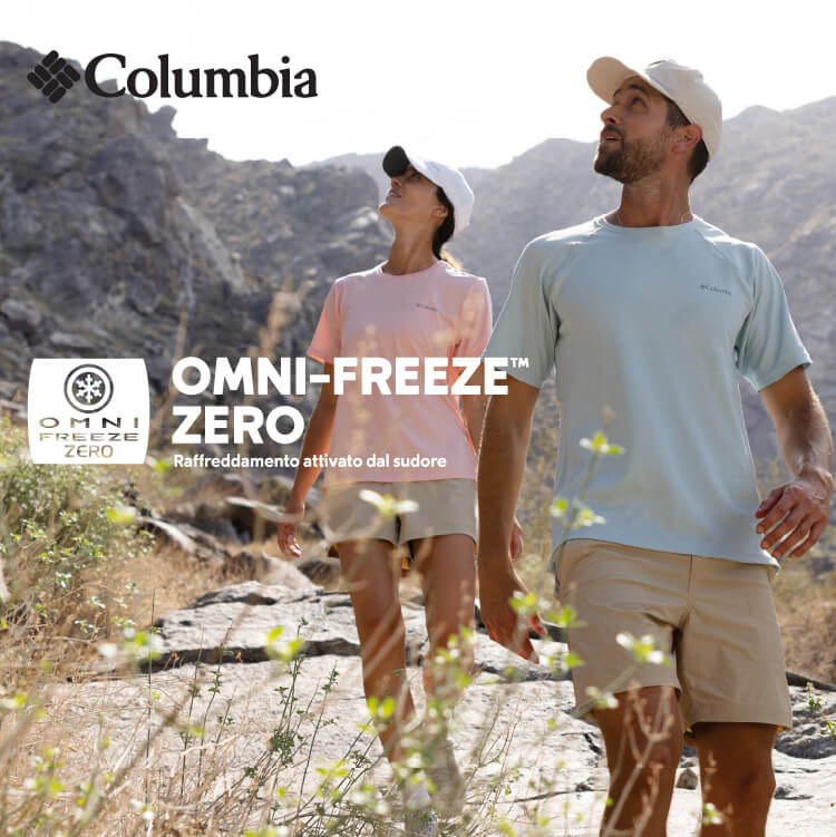 Ragazzi che indossano T-Shirt Columbia Omni-Freeze Zero
