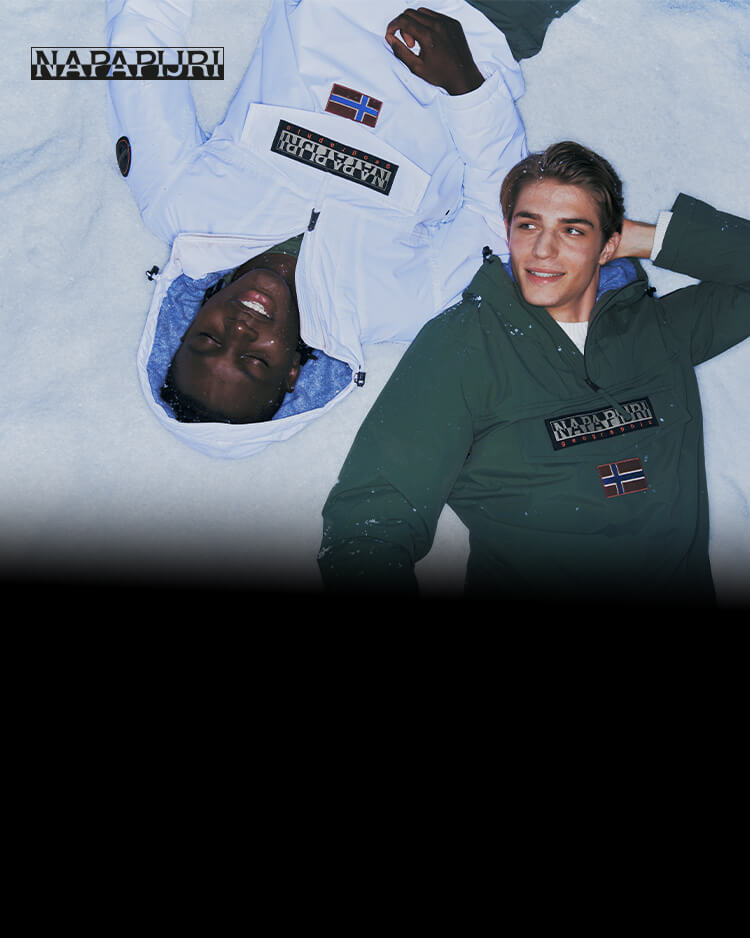 Ragazzi che indossano giacca Napapijri Rainforest