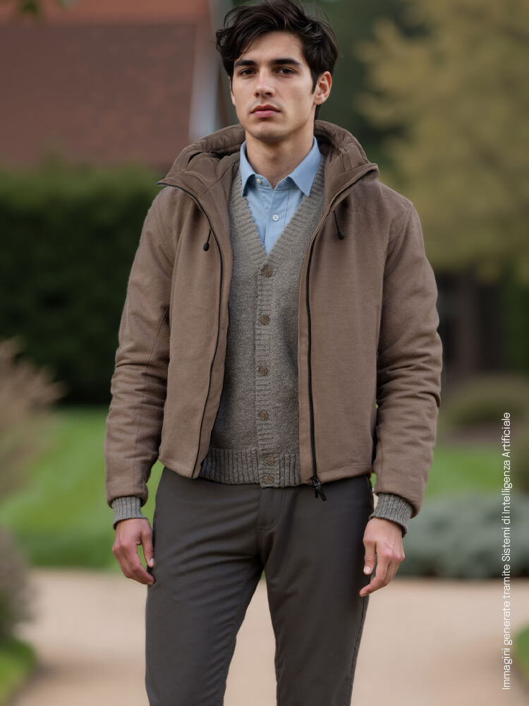 Ragazzo che indossa outfit Best Company