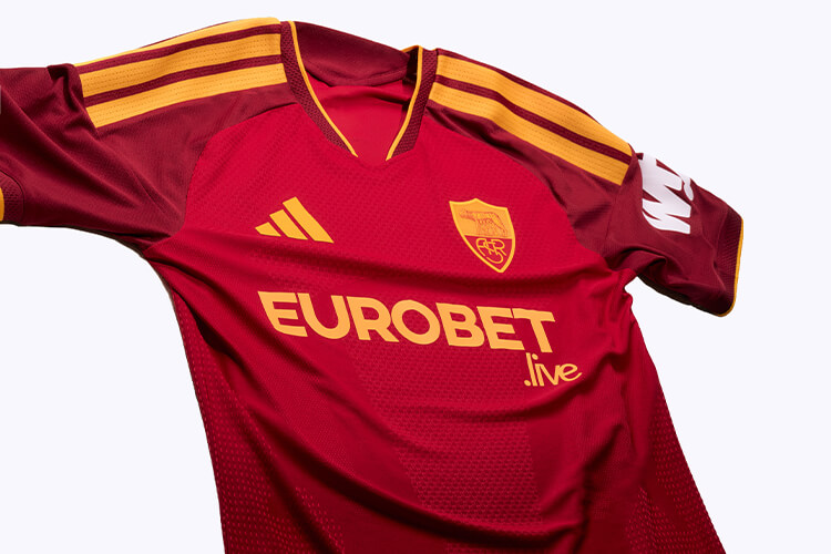 Maglia ufficiale adidas AS Roma Home Jersey 26/27