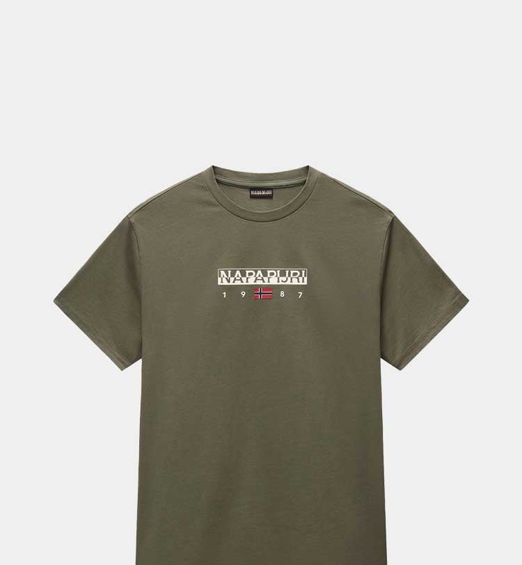 T-Shirt Timberland uomo verde militare