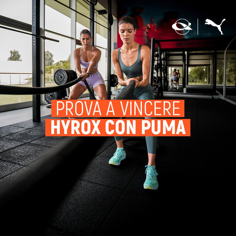 Concorso "Prova a vincere HYROX con PUMA"