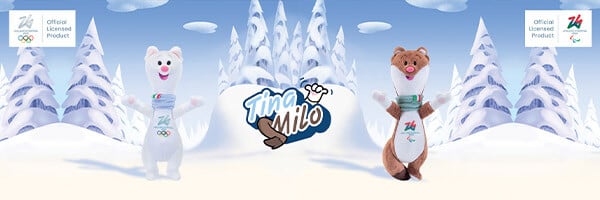 Mascotte Trudi Milano Cortina 2026