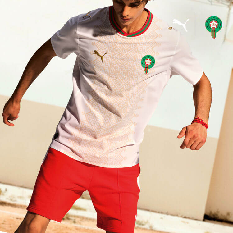 Maglia ufficiale Puma Marocco Away - Mondiali 2026